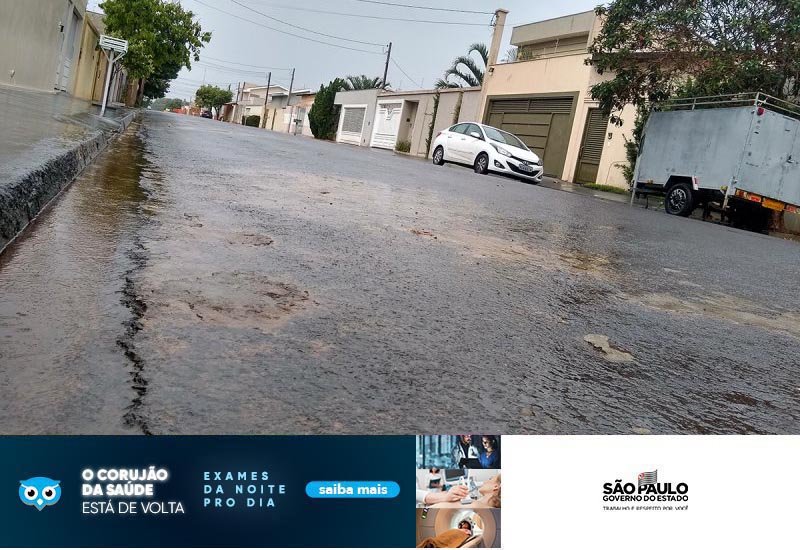 Penápolis e Região: Defesa Civil emite alerta de fortes chuvas