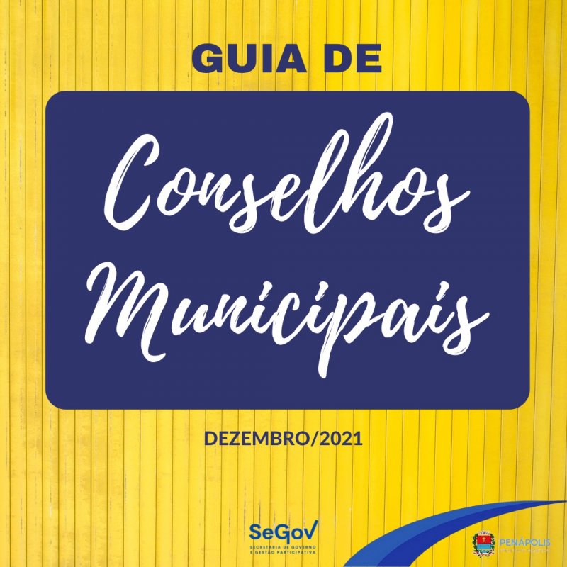 Governo: Secretaria organiza Guia de Conselhos Municipais 