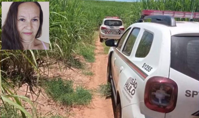 Faxineira é encontrada morta em canavial de Braúna