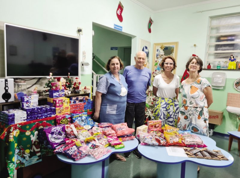 AMRV realiza ação social para três instituições
