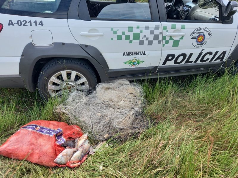 Homens são autuados em R$ 3 mil por pesca durante a Piracema