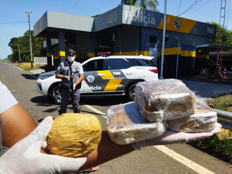 Policiais do TOR prendem comerciante por tráfico