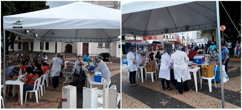 Nota: 130 pessoas vacinadas no plantão de sexta-feira