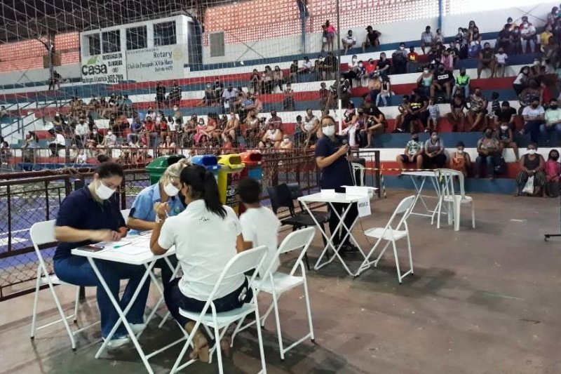 Plantão infantil contra a Covid-19 vacina 280 crianças  