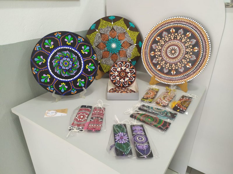 Funepe: Biblioteca promove exposição de mandalas neste mês