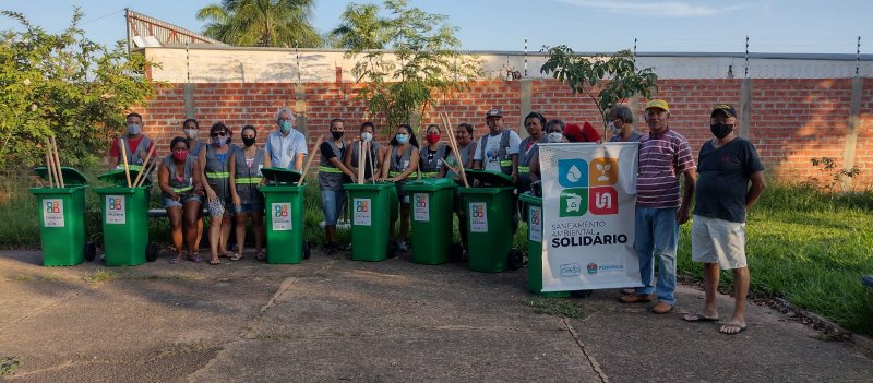 Programa saneamento solidário tem início em novos bairros