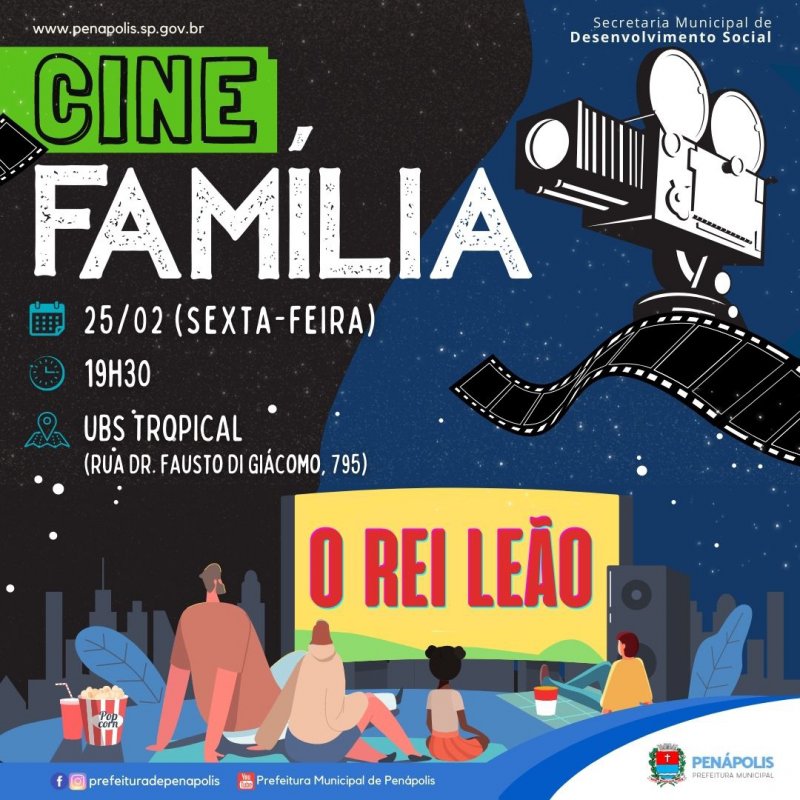 Cine Família terá exibição do filme 