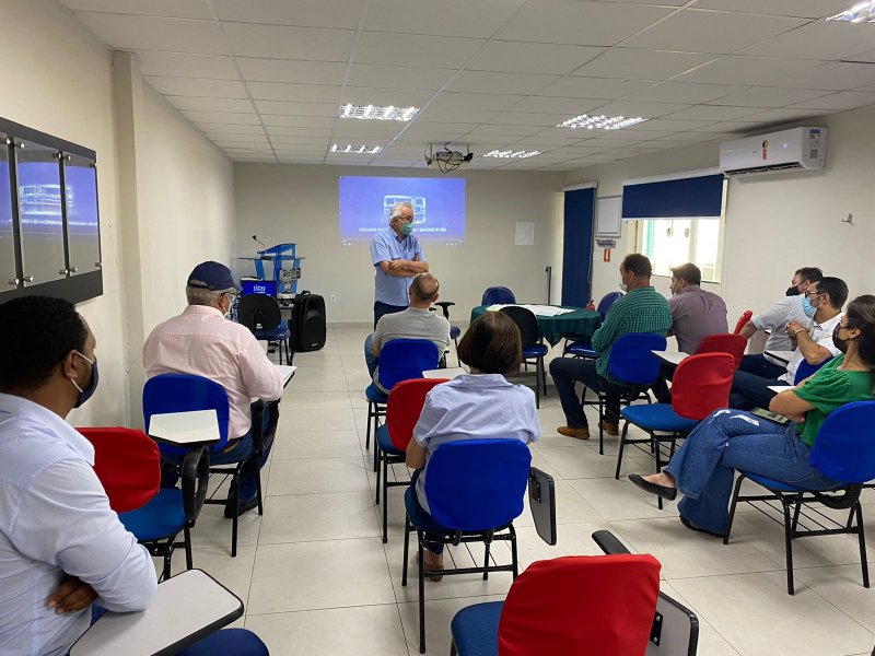 Gestores de Buritama realizam visita técnica no Daep e na Corpe