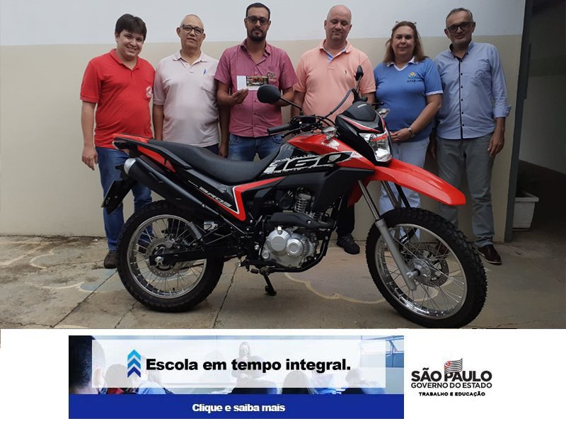 Entidades sortearão moto zero km