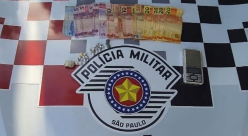 Comarca: Ajudante é preso por tráfico de drogas
