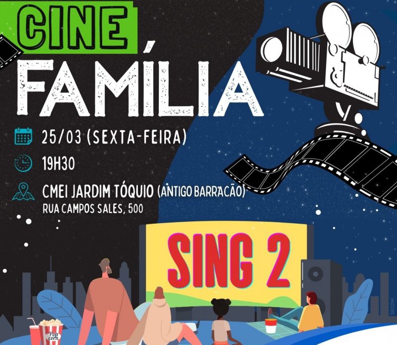 Cine Família exibirá filme  