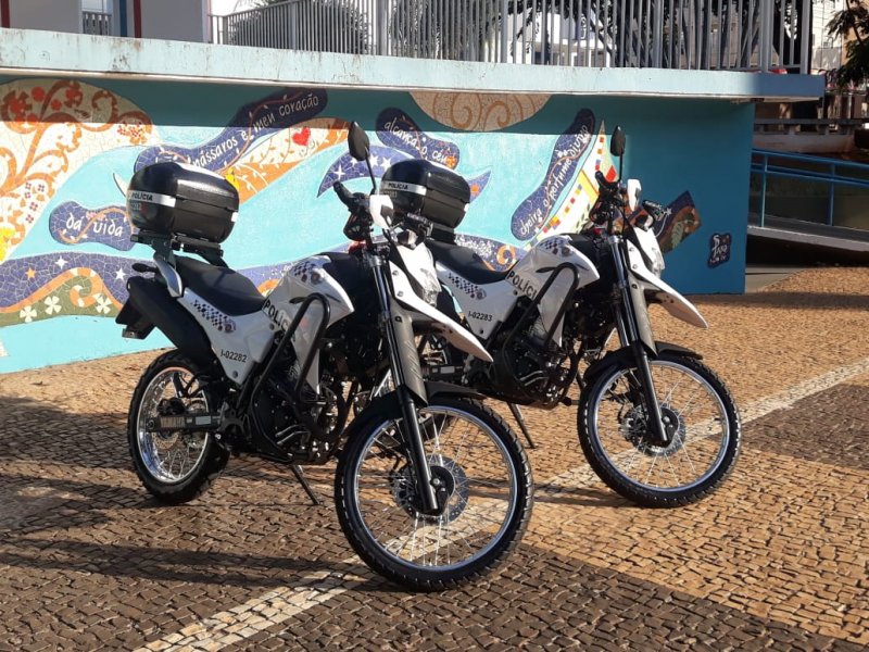 Penápolis: PM de recebe novas motos para patrulhamento