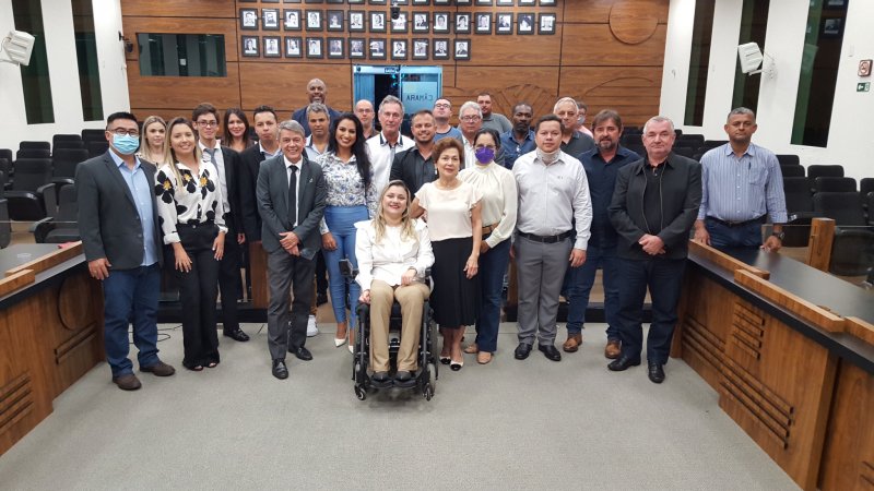 Empossada primeira diretoria do Parlamento Regional de Penápolis 