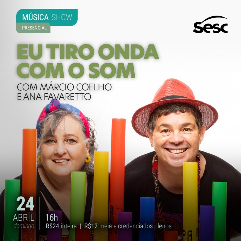 Sesc Birigui: Música é aqui mesmo!