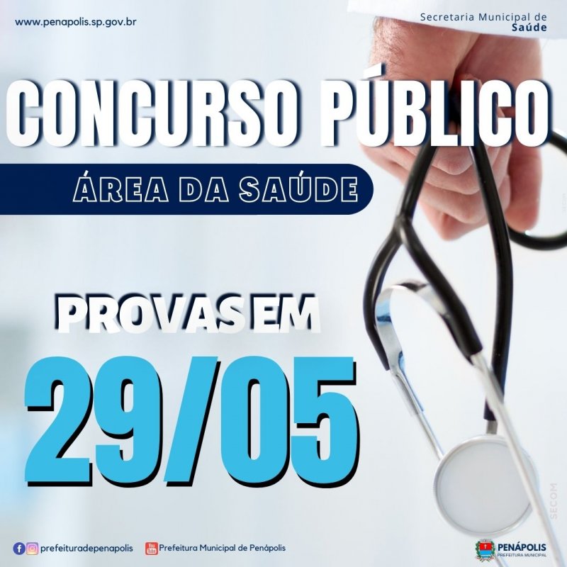 Provas para concurso público na área da saúde acontecem neste domingo
