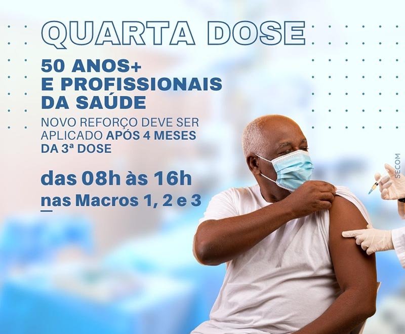 Covid-19: Penápolis inicia aplicação da 4ª dose em maiores de 50 anos