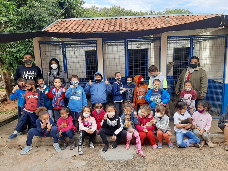 Daep realiza projeto em parceria com a Apap sobre a importância de animais domésticos para o meio ambiente