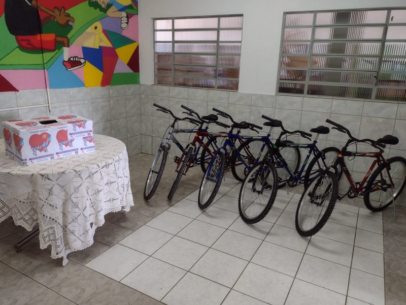 Sorteadas bicicletas para colaboradores da Campanha do Agasalho
