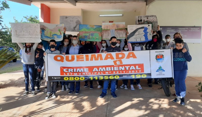 Parceria: Ação com foco na prevenção de queimadas é realizada