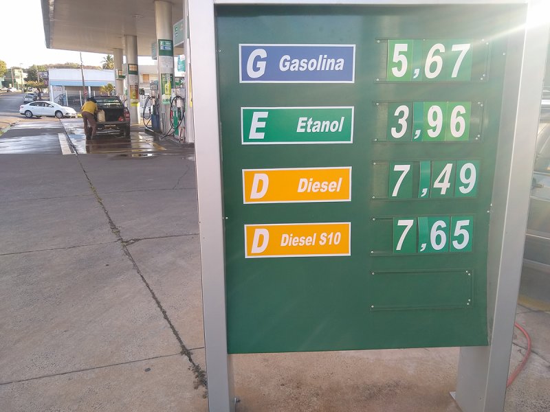 Combustíveis têm redução em Penápolis 