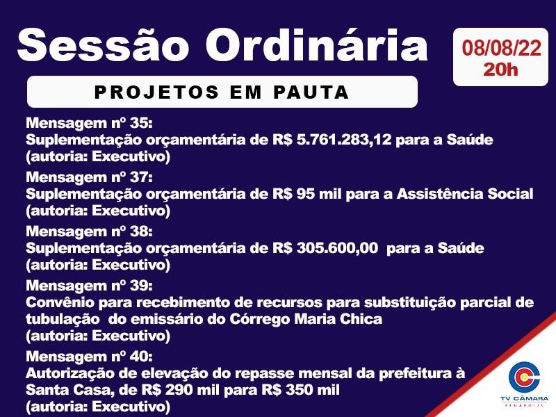 Câmara votará aumento de repasse para a Santa Casa de Penápolis
