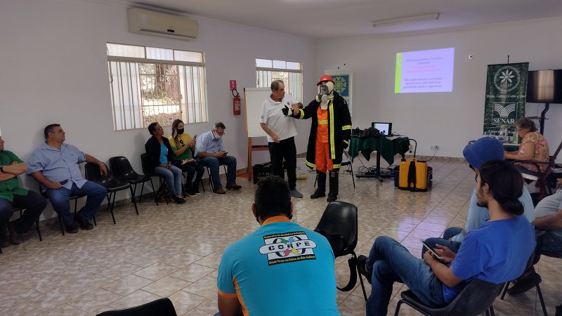 Daep realiza curso de prevenção e combate de incêndios urbanos e rurais