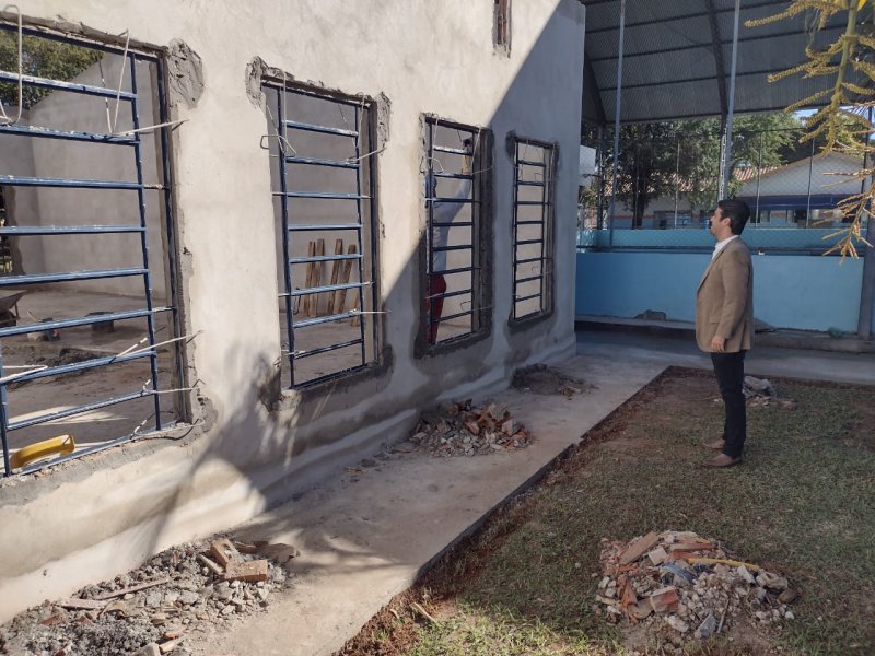 Jardim Del Rey: Ceim/Emei tem obras de reforma e ampliação