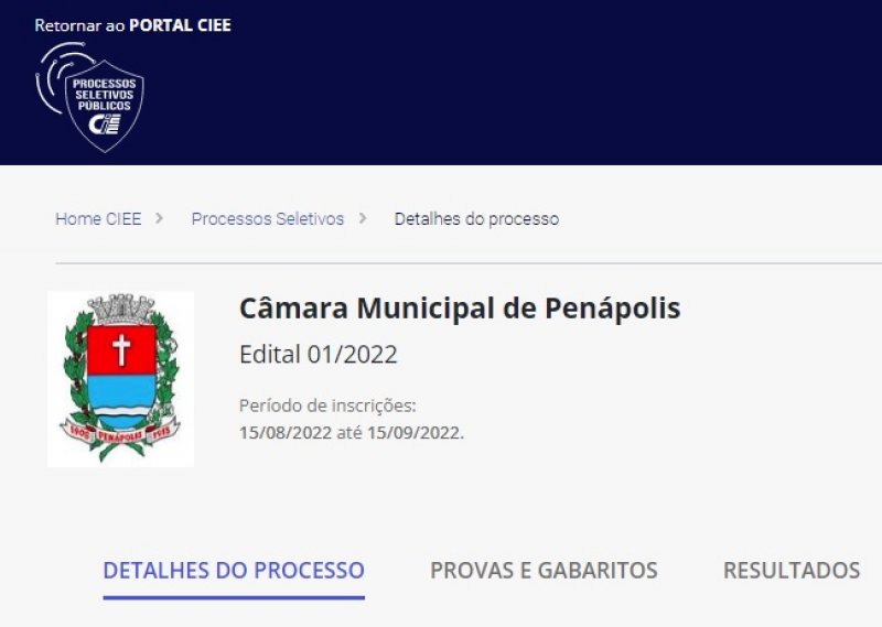 Câmara abre processo seletivo para vagas reservas de estagiários