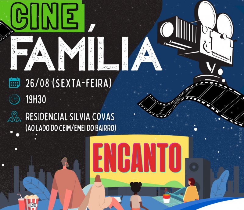 Moradores do Sílvia Covas terão sessão de cinema hoje