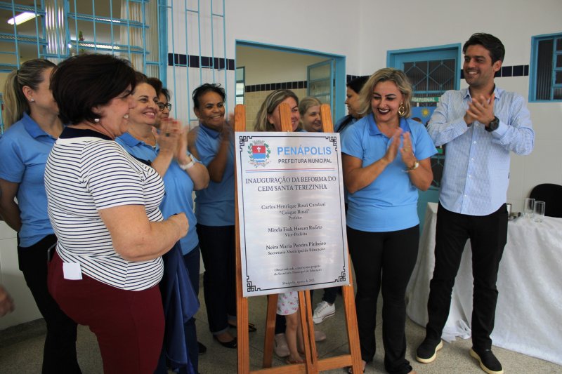 Educação: Comunidade prestigia entrega das obras do Ceim Santa Terezinha