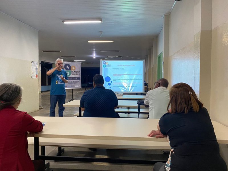 Daep realiza debate preparatório para fórum de saneamento básico e ambiental