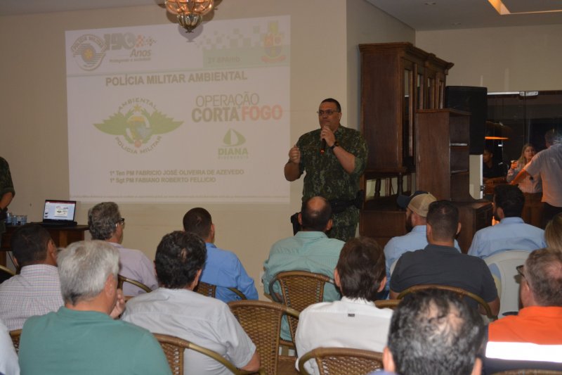 Diana Bioenergia promove palestra em parceria com a Polícia Ambiental