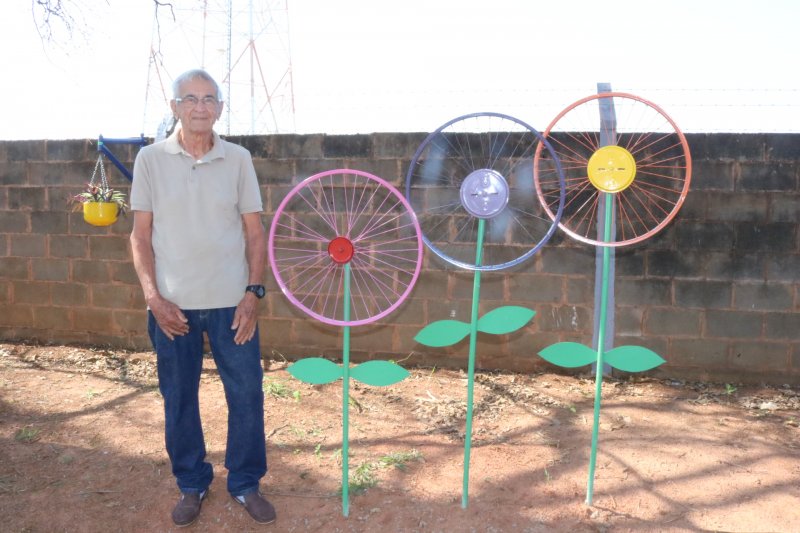 Área verde: Câmara destaca trabalho voluntário de aposentado