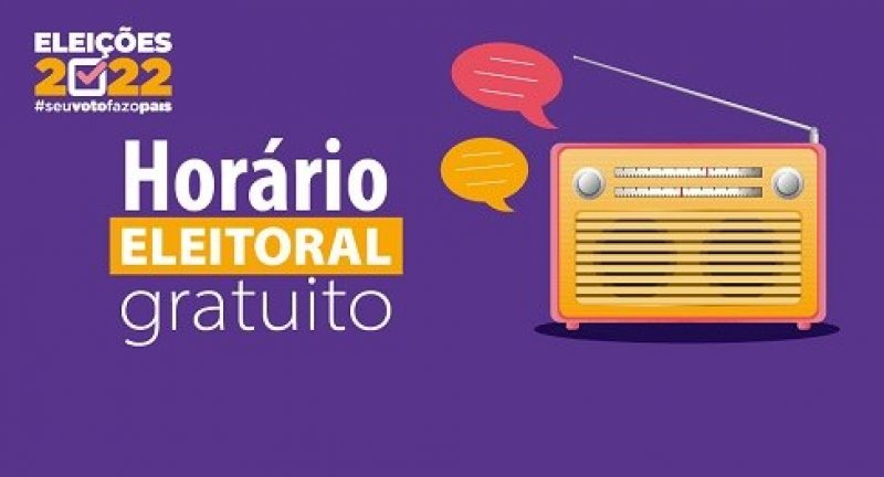 Propaganda eleitoral é retomada hoje no rádio e na TV