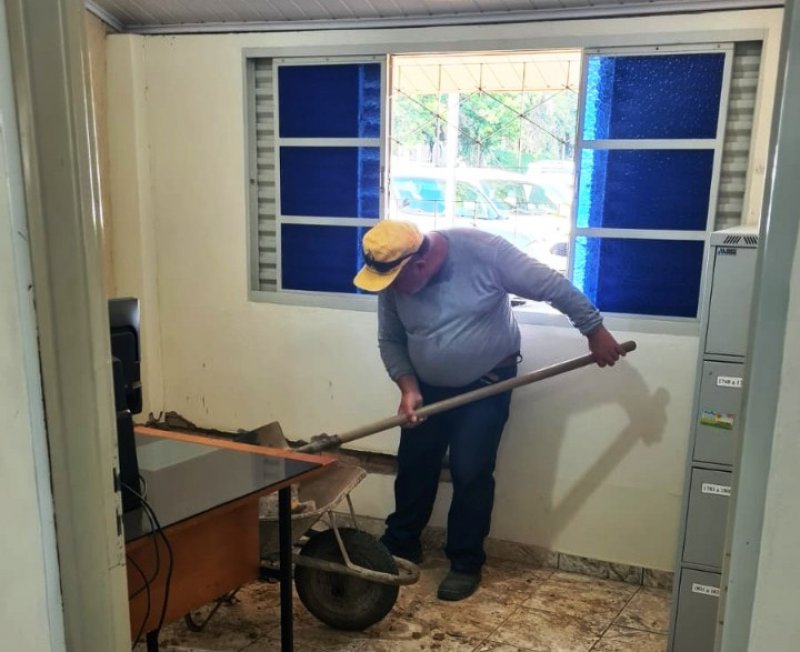 Iniciada a reforma na sede do Conselho Tutelar de Penápolis