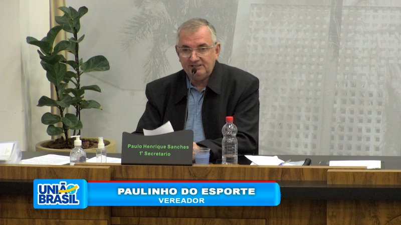 Vereador Paulinho do Esporte questiona redução  do orçamento para o Consórcio Ribeirão Lajeado