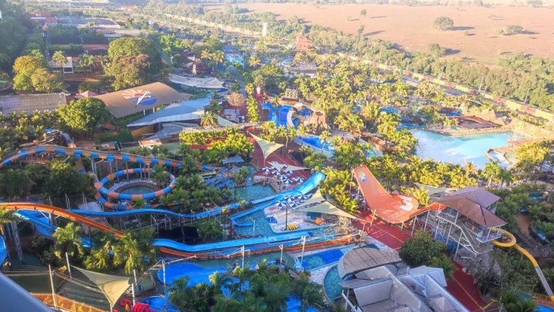 Parques aquáticos de Olímpia estão entre os dez mais visitados da América Latina, aponta relatório