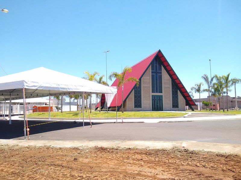 Festa hoje marca inauguração da igreja de São Peregrino