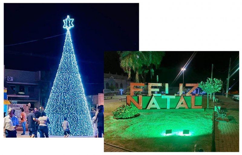 LUZES DE NATAL EM AVANHANDAVA