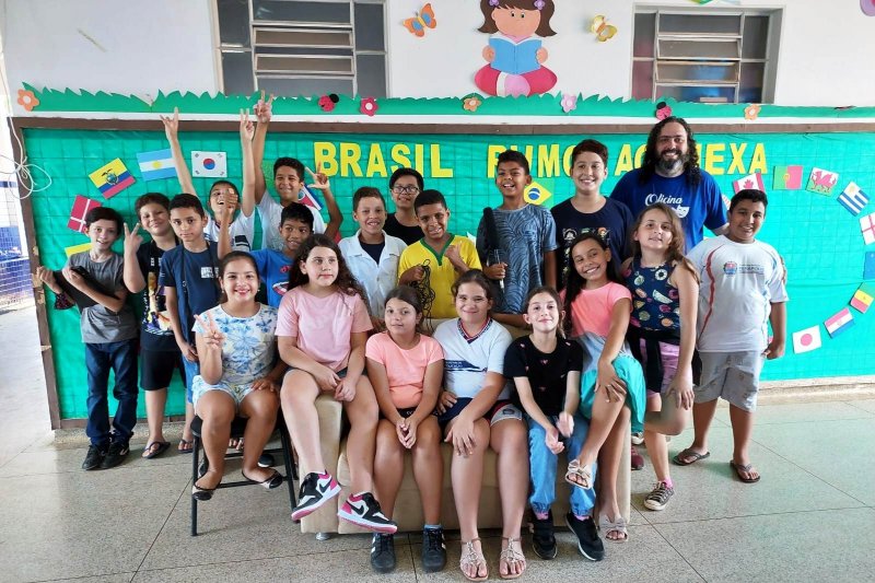 Alunos da Emef Harume Kubota apresentam peça teatral 