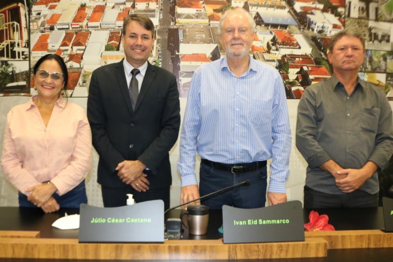 Ivan Sammarco é eleito novo presidente da Câmara de Penápolis