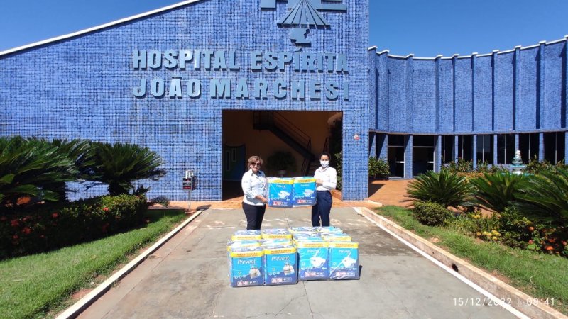 Entidades penapolenses recebem doações de fraldas