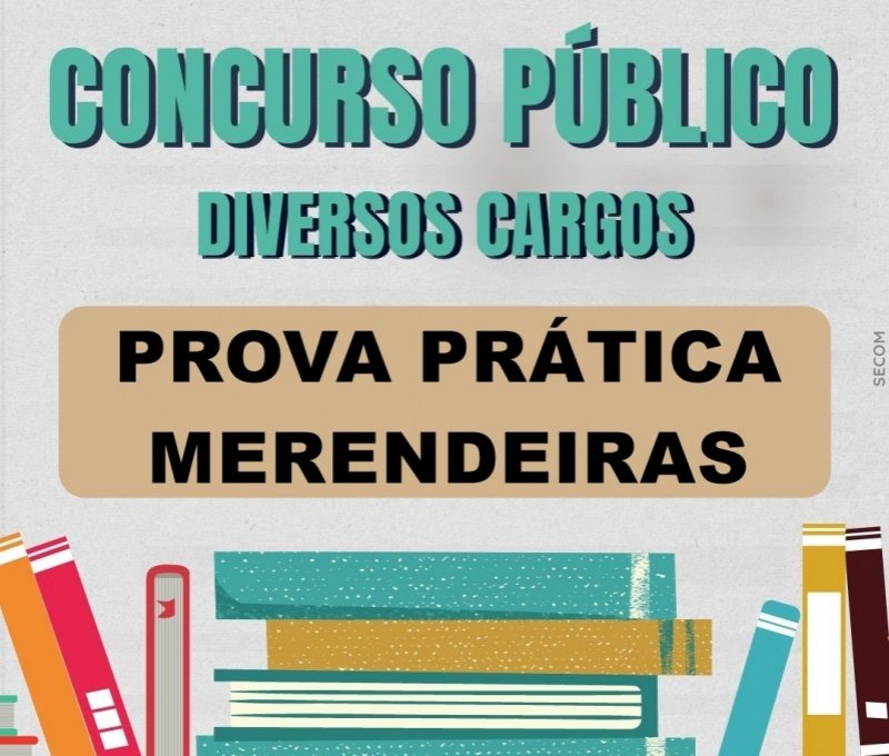 Concurso Público: Merendeiras terão prova prática neste domingo