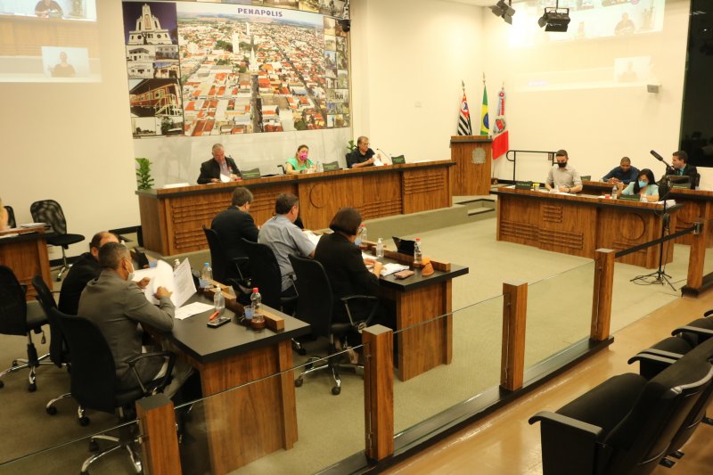 Câmara de Penápolis votará 3 projetos em sessão extraordinária nesta noite