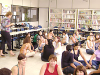 Educadoras Infantis fazem treinamento para berçário