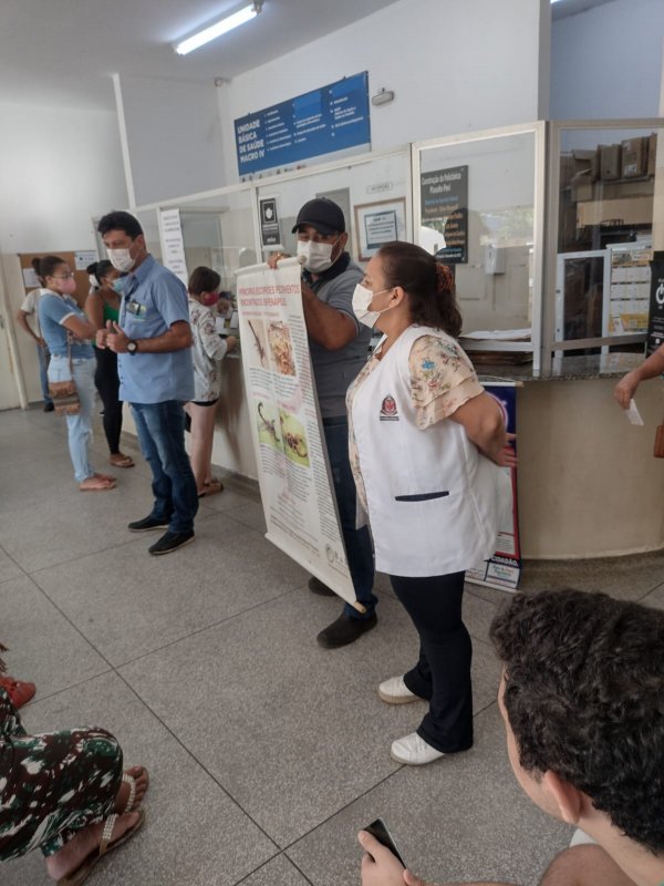 Vigilância Epidemiológica de Penápolis faz orientações nas unidades básicas de saúde