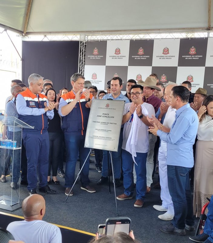Comarca: Governo de SP inaugura obra de ponte em Alto Alegre