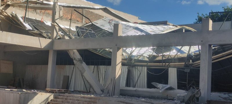 Região: Desabamento em Araçatuba deixa feridos