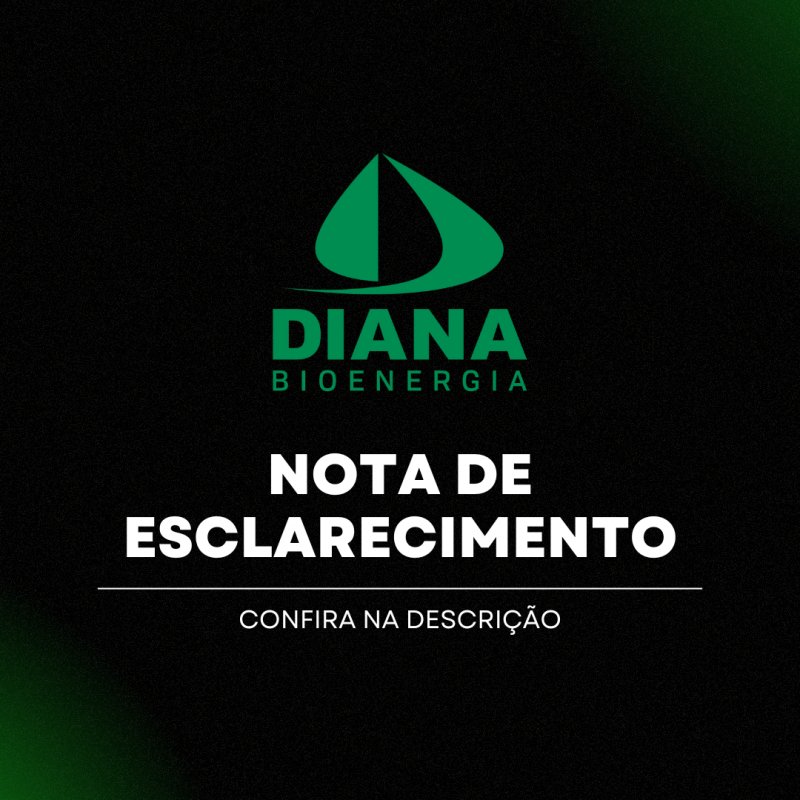 Diana - Nota de esclarecimento