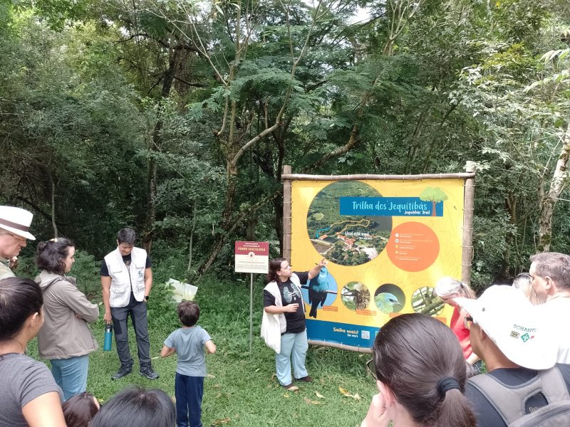 Equipe técnica do Consórcio Intermunicipal do Ribeirão Lajeado e do Daep visitam SOS Mata Atlântica de Itu